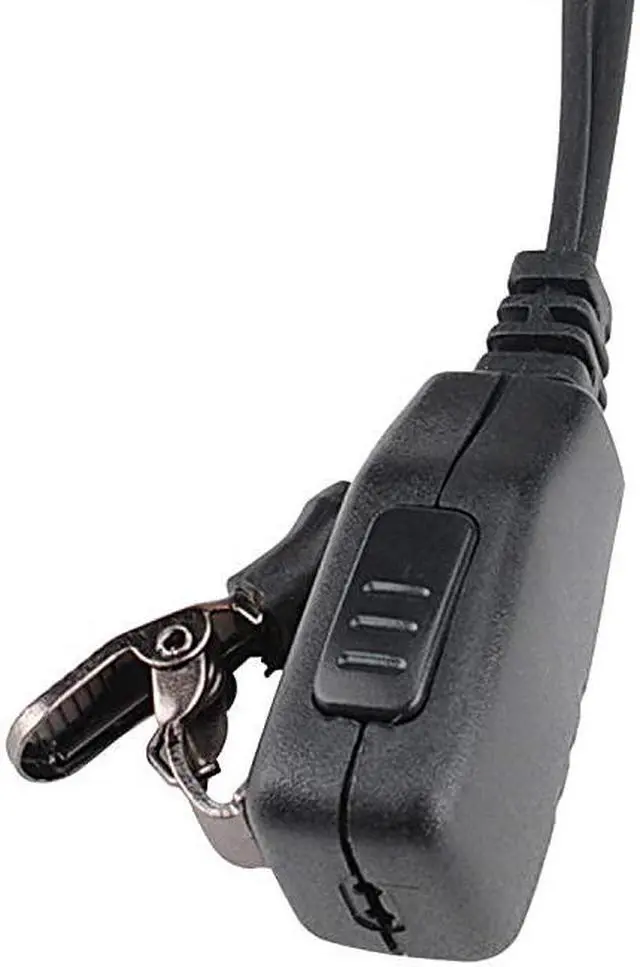 Alt view image 3 of 4 - Tk-3400u16p G Shape 2 Wire Earpiece Headset with Mic Compatible with 2 Pin Baofeng Walkie Talkie UV-82 UV5R -