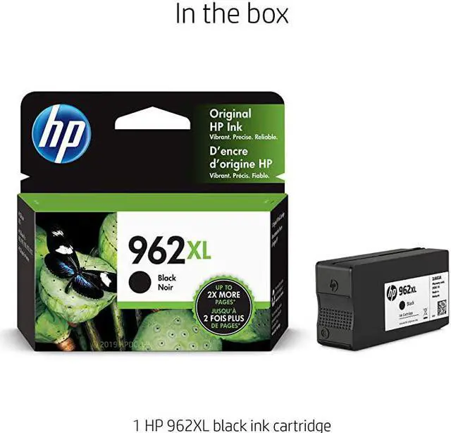 Alt view image 2 of 7 - 962XL | Ink Cartridge | Black | 3JA03AN