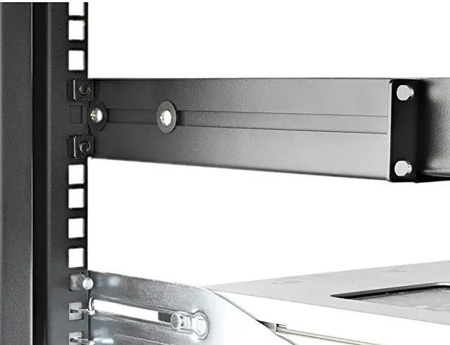 Main image of com 1U 19 inch Server Rack Rails 2436 inch Adjustable Depth Universal 4 Post Rack Mount Rails Network EquipmentServerUPS Mounting Rail Kit HPE ProLiant Dell PowerEdge UNIRAILS1UB