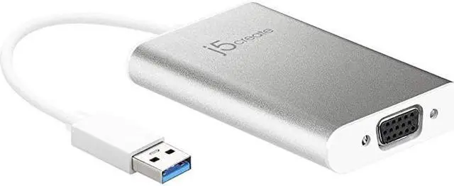 Main image of USB to VGA Display Adapter 1080p HD Resolution Up to 2048 x 1152| USB 3.1/3.0/2.0 Port | Compatible with Windows 10, 8.1, 8,7 and Mac 10.8 to 10.13.3