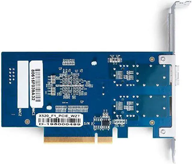 Alt view image 5 of 6 - PCIE NIC Network Card Single SFP+ Port PCI Express Ethernet Lan Adapter Support Windows ServerLinuxVMware Compare to Intel X520DA1