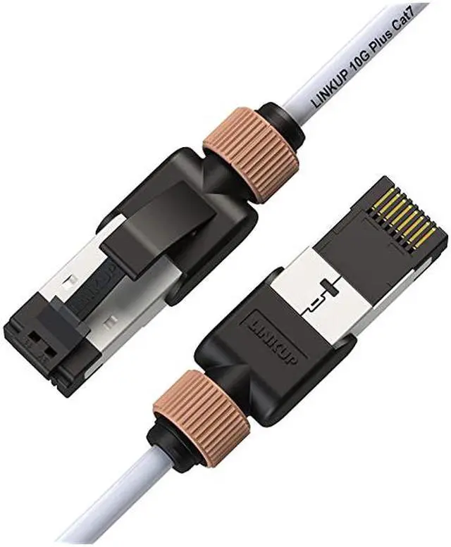 Main image of Tested with Versiv CableAnalyzer Cat7 Ethernet Cable 2 FT 1 Pack 10G Double Shielded RJ45 SFTP | Network Internet LAN Switch Router Game | HighSpeed | 30AWG White