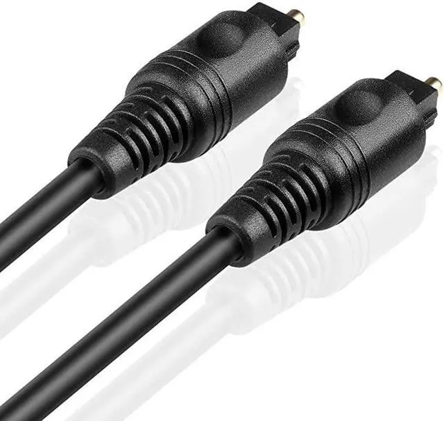 Alt view image 3 of 4 - Toslink Digital Optical Audio Cable 15 Feet Home Theater Fiber Optic Toslink Male to Male Optical Plug Wire Cord