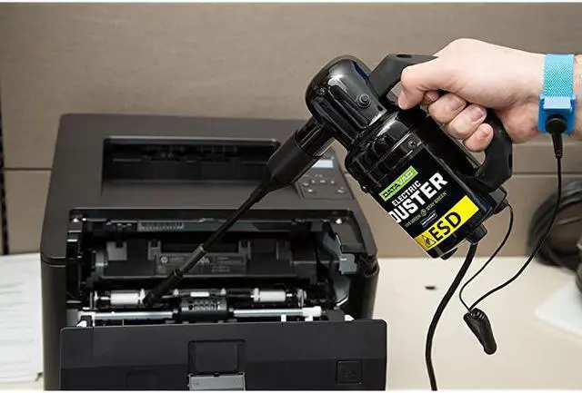 Alt view image 5 of 5 - Includes 3 Extra Filters Metro ESD Safe Electric Duster Model ED500 ESD Great for Dusting Computers and Electronic Equipment 75 Peak HP 500 Watts Not A Vacuum