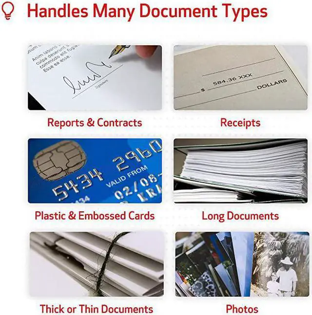 Alt view image 5 of 7 - ImageFORMULA DRC225 II Office Document Scanner Black 3258C002