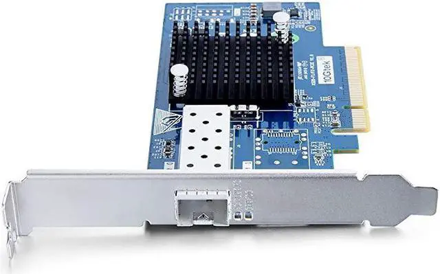 Alt view image 2 of 6 - PCIE NIC Network Card Single SFP+ Port PCI Express Ethernet Lan Adapter Support Windows ServerLinuxVMware Compare to Intel X520DA1