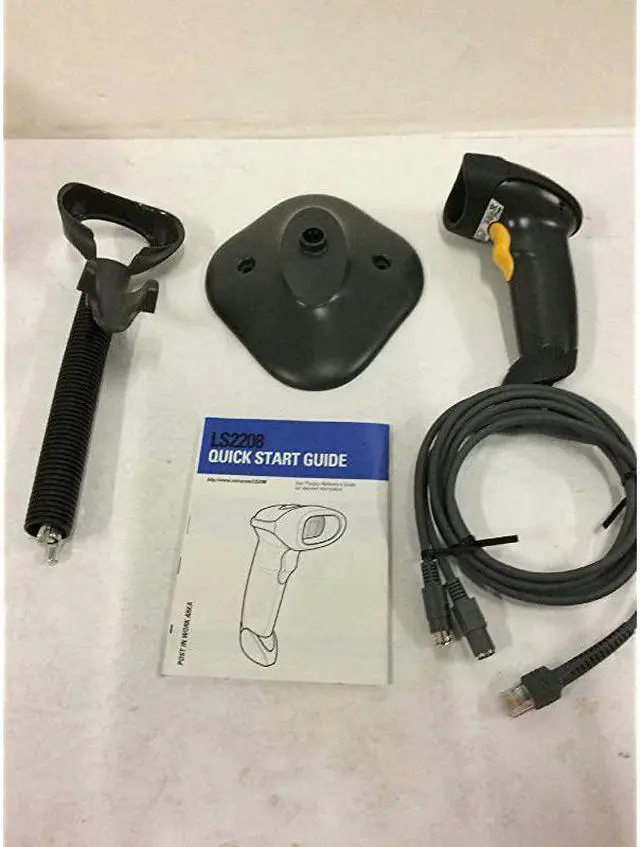 Main image of LS2208 Barcode Scanner With Cable and Stand