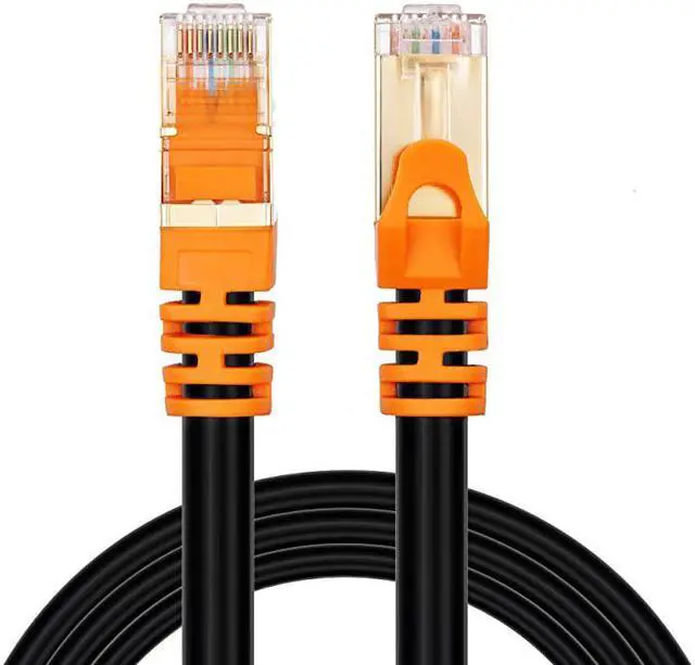 Main image of Cat 7 Outdoor Ethernet Cable 150 ft CAT 7 Heavy Duty Double Shielded Ethernet Patch Cable Waterproof Ethernet Cable for Ethernet Switch IP Camera POE and More Direct Burial Ethernet Cable