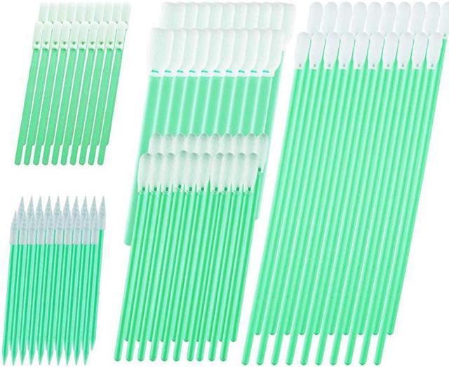 Cleanroom Foam Cleaning Swab Sticks (1,000 pcs, Large Rectangular Foam