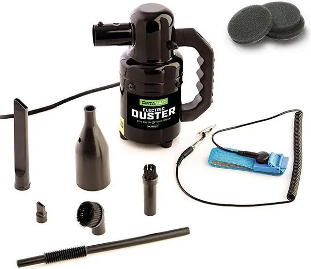 Main image of Includes 3 Extra Filters Metro ESD Safe Electric Duster Model ED500 ESD Great for Dusting Computers and Electronic Equipment 75 Peak HP 500 Watts Not A Vacuum