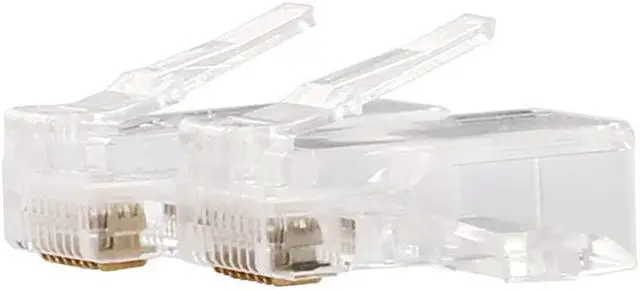 Alt view image 3 of 3 - RJ45 Ends RJ45 Connectors Cat6 Connector Cat5e Connector Cat5 Connectors Ethernet Cable Crimp Connectors200Pcs