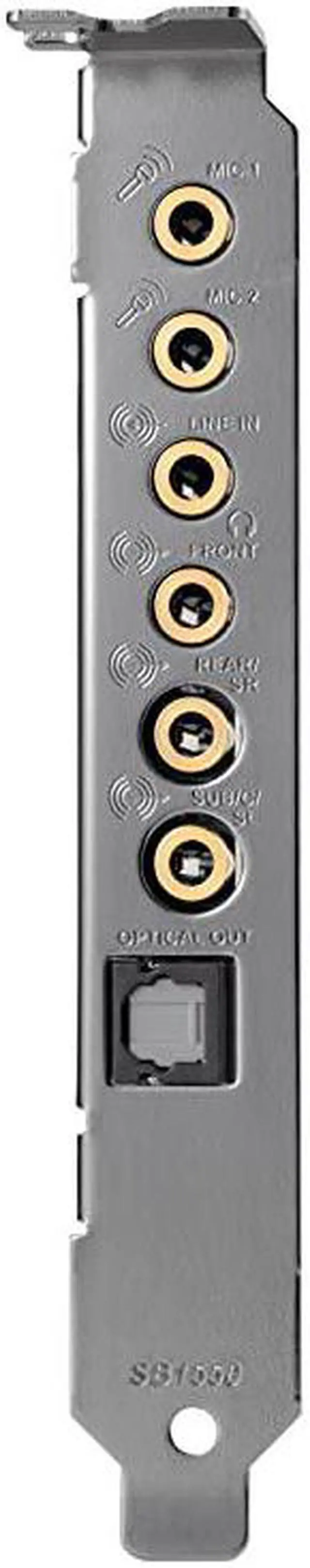 Alt view image 2 of 4 - Sound Blaster Audigy PCIe RX 71 Sound Card with High Performance Headphone Amp