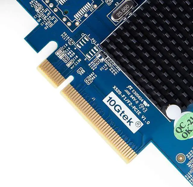 Alt view image 4 of 6 - PCIE NIC Network Card Single SFP+ Port PCI Express Ethernet Lan Adapter Support Windows ServerLinuxVMware Compare to Intel X520DA1