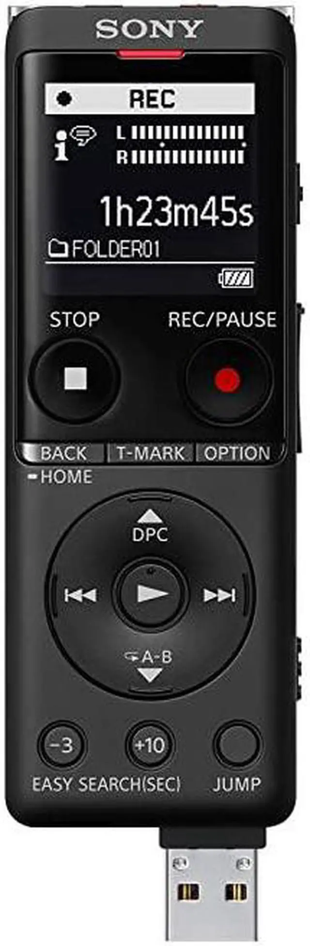 Alt view image 2 of 5 - ICD-UX570 Digital Voice Recorder, ICDUX570BLK