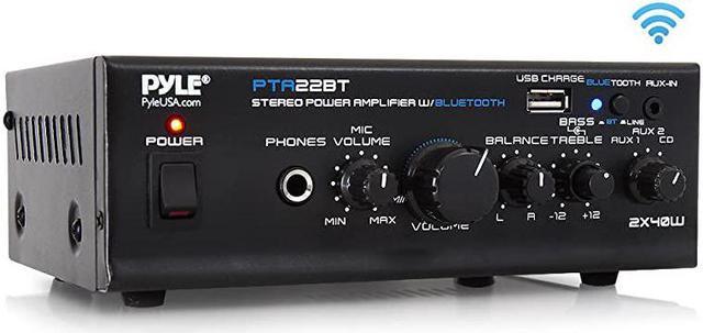 Pyle PTA22BT Mini Amplificador HiFi 80W