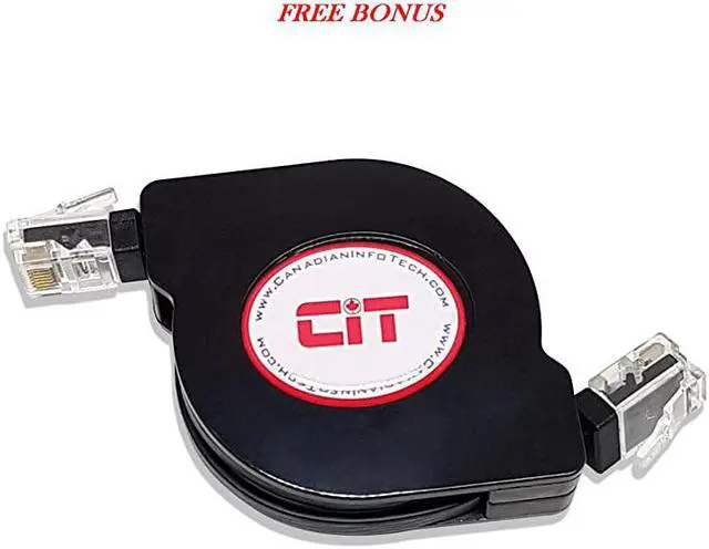 Alt view image 4 of 6 - Retractable Ethernet Cable 50 Feet 15 Meter CAT6 Flat Internet Extension Cord Reel Portable 1 Gbps Data Speed Swiftly Setup Extend Networks MaleFemale RJ 45 Connector UTP Extender
