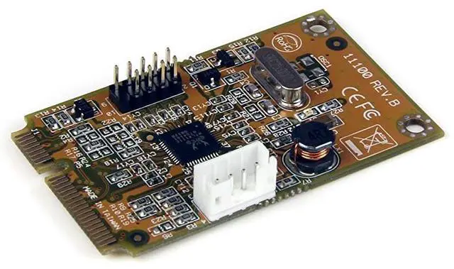 Alt view image 4 of 5 - com Mini PCIe Card - 10/100/1000Mbps RJ45 Port - IEEE 802.3 - Jumbo Frame - Network Card (ST1000SMPEX)
