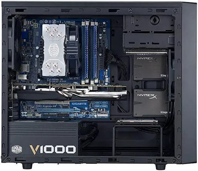Alt view image 5 of 7 - N200 Mini Tower Computer Case with Fully Meshed Front Panel and mATXMiniITX Support