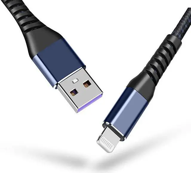 Alt view image 2 of 7 - Certified 2pack iPhone Charger 6ft Lightning Cable Extra Long 6 Foot Charging Cables Fast iPhone USB Cord for iPhone 1111Pro11Max XXSXRXS Max8765SSEiPad Mini AirGray