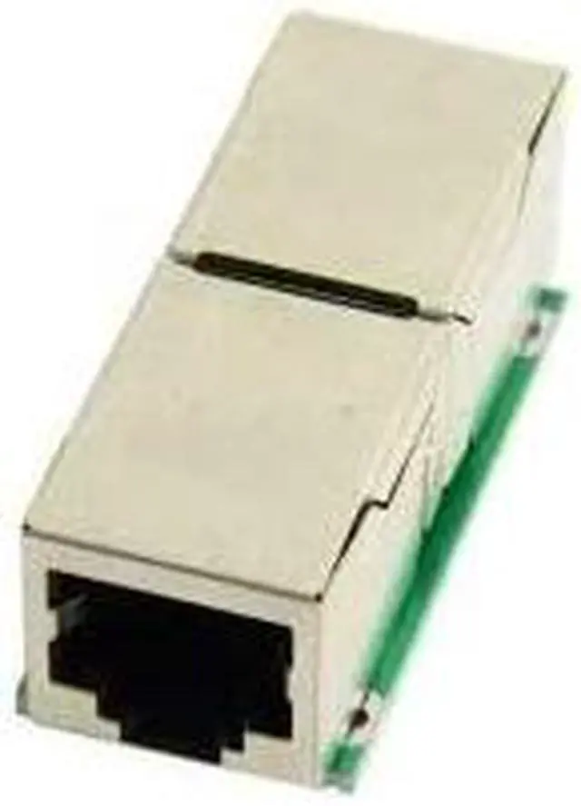 Alt view image 4 of 4 - CAT6 RJ45 Female to Female LAN Connector Ethernet Network Cable Extension Adapter with Shield