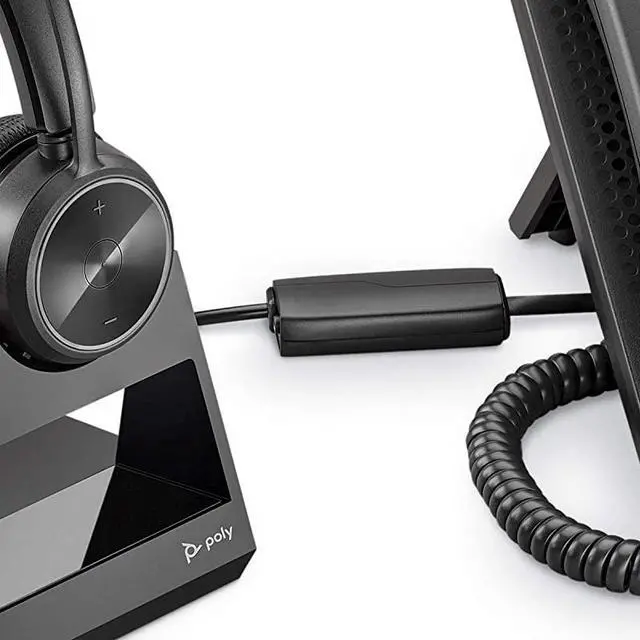 Alt view image 2 of 2 - Electronic Hook Switch Cable APP-51 (Poly) - Remote Desk Phone Call Control - Works with Poly Desk Phones