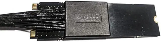 Alt view image 2 of 7 - M2 to U2SFF8639 PCIe NVMe SSD Cable PCIe NVMe U2 SFF8639 Drive to M2 Host AdapterU2 SSD Converter with Power  Cable50CM