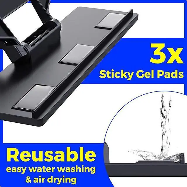 Alt view image 4 of 7 - Pack Monitor Top Shelf Mounts Stand TV Computer Monitor Office Desk Partition Storage Box Stand