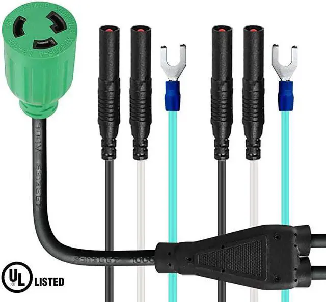 Alt view image 2 of 5 - Generator Parallel Cable Kit AGC103 for Honda EU2200i Yamaha EF2000iSv2 Wen 56225i 56203i AiPower SUA2000iV Westinghouse iGen2200 Rainier R2200i Inverter Generator