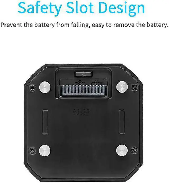 Alt view image 2 of 7 - WB400P Battery Replacement 2600mAh Lion Battery Pack for  AD400Pro Strobe Flash