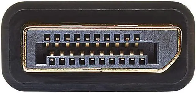 Alt view image 4 of 7 - DisplayPort to VGA Adapter Cable Active Converter Displayport 12 DP to VGA DP2VGA 6in P13406NVGAV2