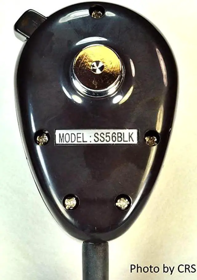 Alt view image 2 of 5 - CB Microphone Wired with 4 Pin Plug Noise Canceling  SS56 Blk