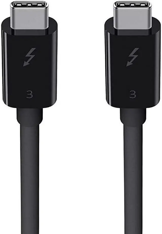 Alt view image 7 of 7 - Thunderbolt 3 Cable 100W Thunderbolt Cable USBC to USBC Cable 26ft08M Black