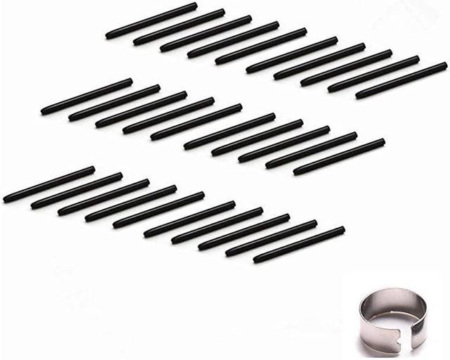 30pcs Replacement Standard Pen Nibs with 1 Removal Ring for Wacom