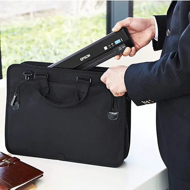 Alt view image 5 of 6 - WorkForce DS40 Wireless Portable Document Scanner for PC and Mac Sheetfed MobilePortableBlack