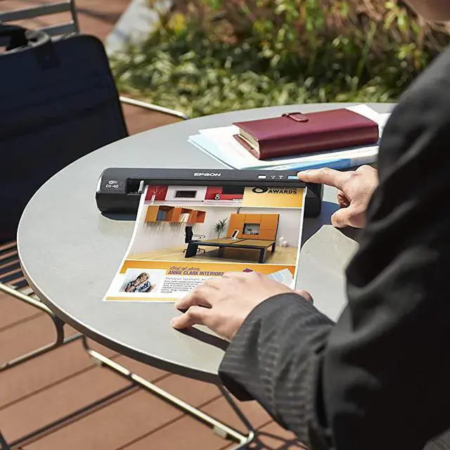Alt view image 6 of 6 - WorkForce DS40 Wireless Portable Document Scanner for PC and Mac Sheetfed MobilePortableBlack
