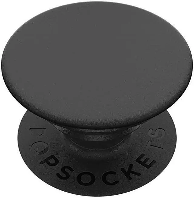 Main image of PopGrip with Swappable Top for Phones Tablets Black