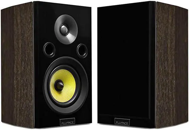 Main image of Signature HiFi 2Way Bookshelf Surround Sound Speakers for Home Theater and Music Systems HFSW