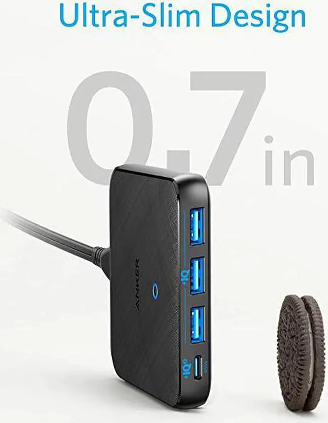 Alt view image 2 of 7 - USB C Charger  65W 4 Port PIQ 30 amp GaN Fast Charger Adapter PowerPort Atom III Slim Wall Charger with a 45W USB C Port for MacBook USB C Laptops iPad Pro iPhone Galaxy Pixel and More