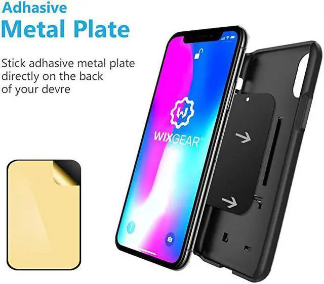 Alt view image 5 of 7 - Magnetic Phone Car Mount  Universal BiteLock Air Vent Magnetic Phone Car Mount Holder for Cell Phones with Swiftsnap Technology