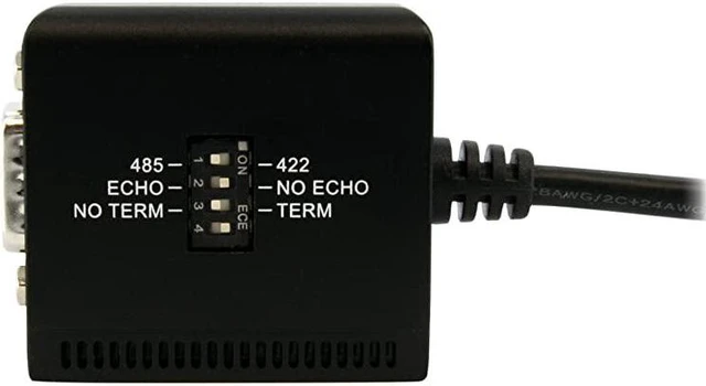 Alt view image 4 of 6 - com 6 ft Professional RS422485 USB Serial Cable Adapter w COM Retention ICUSB422