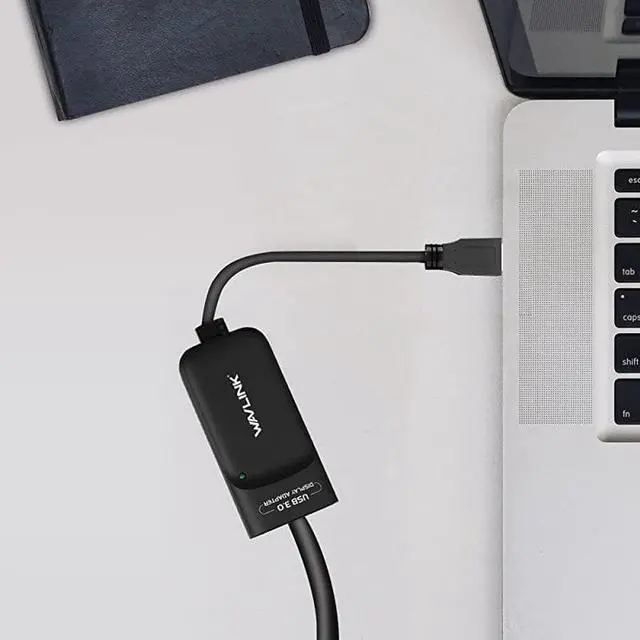 Alt view image 4 of 7 - USB 30 to HDMI Universal Video Graphics Adapter with Audio Port Displaylink Chip Supports up to 6 Monitor displays 2048x1152 External Video Card Adapter Support Windows Chrome OS