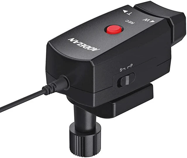 Main image of Lanc Camcorder Zoom Controller Video Camera Zoom and Video Recording Remote Control with 25mm Jack Cable for Sony 190P 150P 198P VX2000E Canon Panasonic Camera