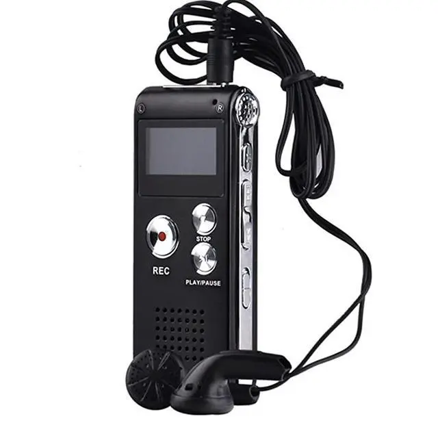 Alt view image 3 of 5 - Rechargeable 8G 8GB 650HR Digital Audio Voice Recorder Dictaphone MP3 Player FM