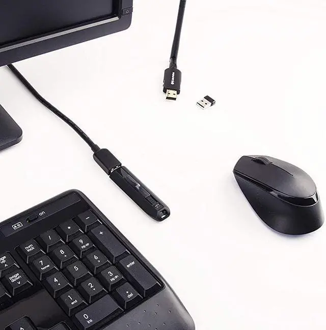 Alt view image 6 of 6 - Long USB to USB Extension USB 30 Extension in Black 10 ft for Oculus Rift HTC Vive Playstation VR Headset and More