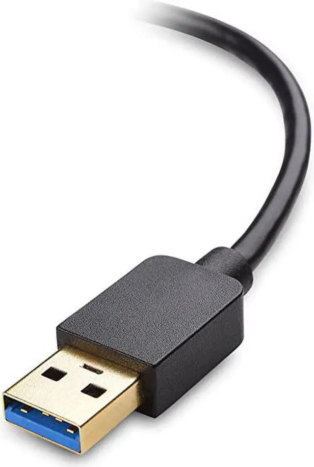 Alt view image 4 of 7 - SuperSpeed USB 30 to HDMI Adapter USB to HDMI Adapter for Windows up to 1440p in Black