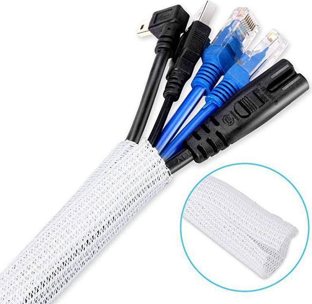 cable sleeve Wire Sleeve Desk Cord Hider Computer Wire Organizer Wire