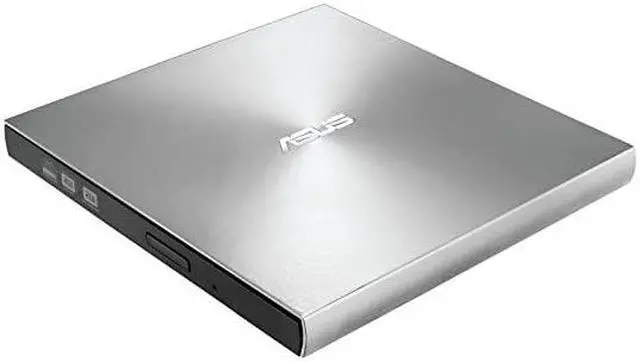Main image of ZenDrive Silver 13mm External 8X DVD Burner Drive +RW with MDisc Support Compatible with both Mac Windows and Nero BackItUp for Android devices USB 20 TypeC cables included