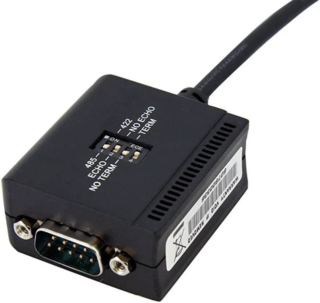 Alt view image 2 of 6 - com 6 ft Professional RS422485 USB Serial Cable Adapter w COM Retention ICUSB422