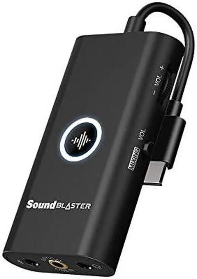 Main image of Sound Blaster G3 USBC External Gaming USB DAC and Amp for PS4 Nintendo Switch Ft GameVoice Mix Audio Balance for GameChat MicVol Control and Mobile App Control PlugandPlay
