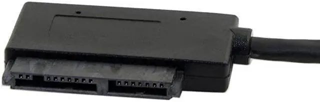 Alt view image 3 of 6 - USB Adapter Cable USB 30 to Micro SATA 7+9 16 Pin 18 90 Degree Angled Hard Disk Driver SSD Adapter Cable 10cm